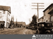 Businesses along Main Street (Shaffer's Store in Background)