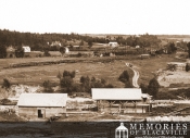 Main River Bridge with Mill Yard in Foreground