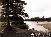 Fisherman at the Mouth of the Dungarvon River in 1905