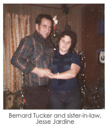 Bernard Tucker and sister-in-law, Jesse Jardine Bernard Tucker and sister-in-law, Jesse Jardine