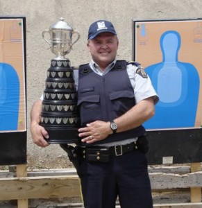 Photo - Staff Sgt. Greg Grant after winning the Connaught Cup