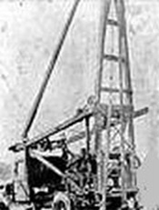 A water well drilling rig similar to Mr. Myers’s 
