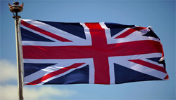 Canada’s Union Jack flag.  This was our country’s flag, until our new Canadian flag was adopted many years later.