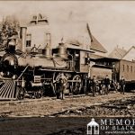 Whooper Train in front of Blackville Train Station