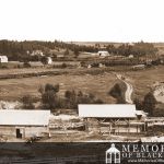 Main River Bridge with Mill Yard in Foreground