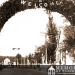 Archway over Main Street for Royal Visit in 1939