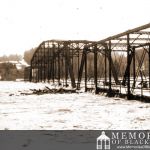 Main River Bridge during the Flood of 1923